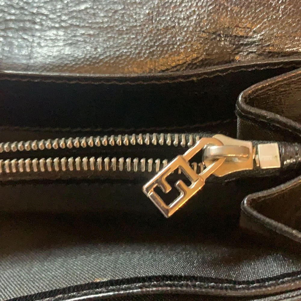 Vintage FENDI‎ Zucca canvas & leather Authentic serial #’s